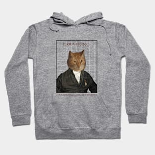 LAWYERING: LIKE HERDING CATS BUT HARDER Hoodie